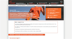 Desktop Screenshot of crac.com